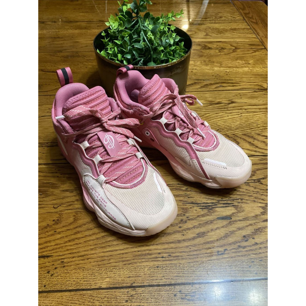 Adidas Dame Size 3 1/2 Extply H68605 man pink shoes $160